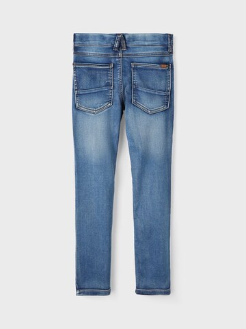 Skinny Jean 'Theo' NAME IT en bleu