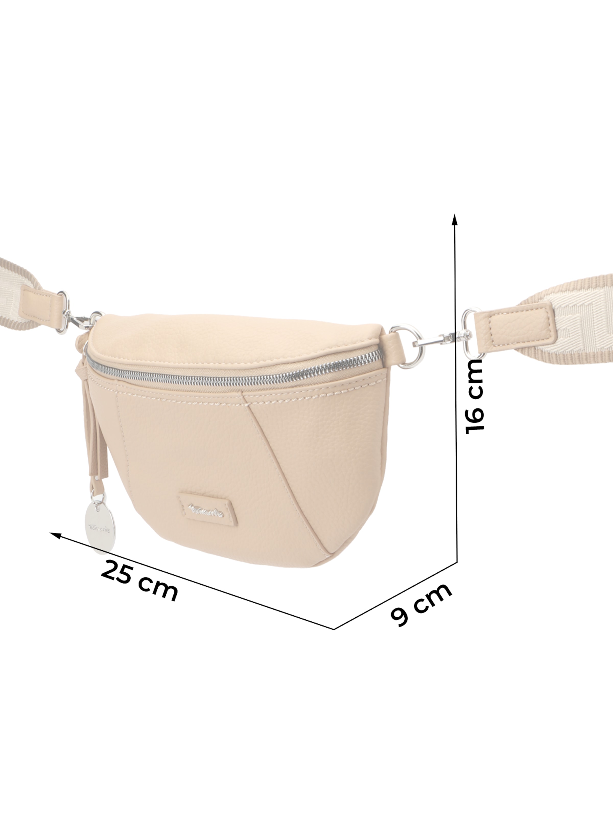 Tamaris Övtáska 'Kanelle' - bézs: elől