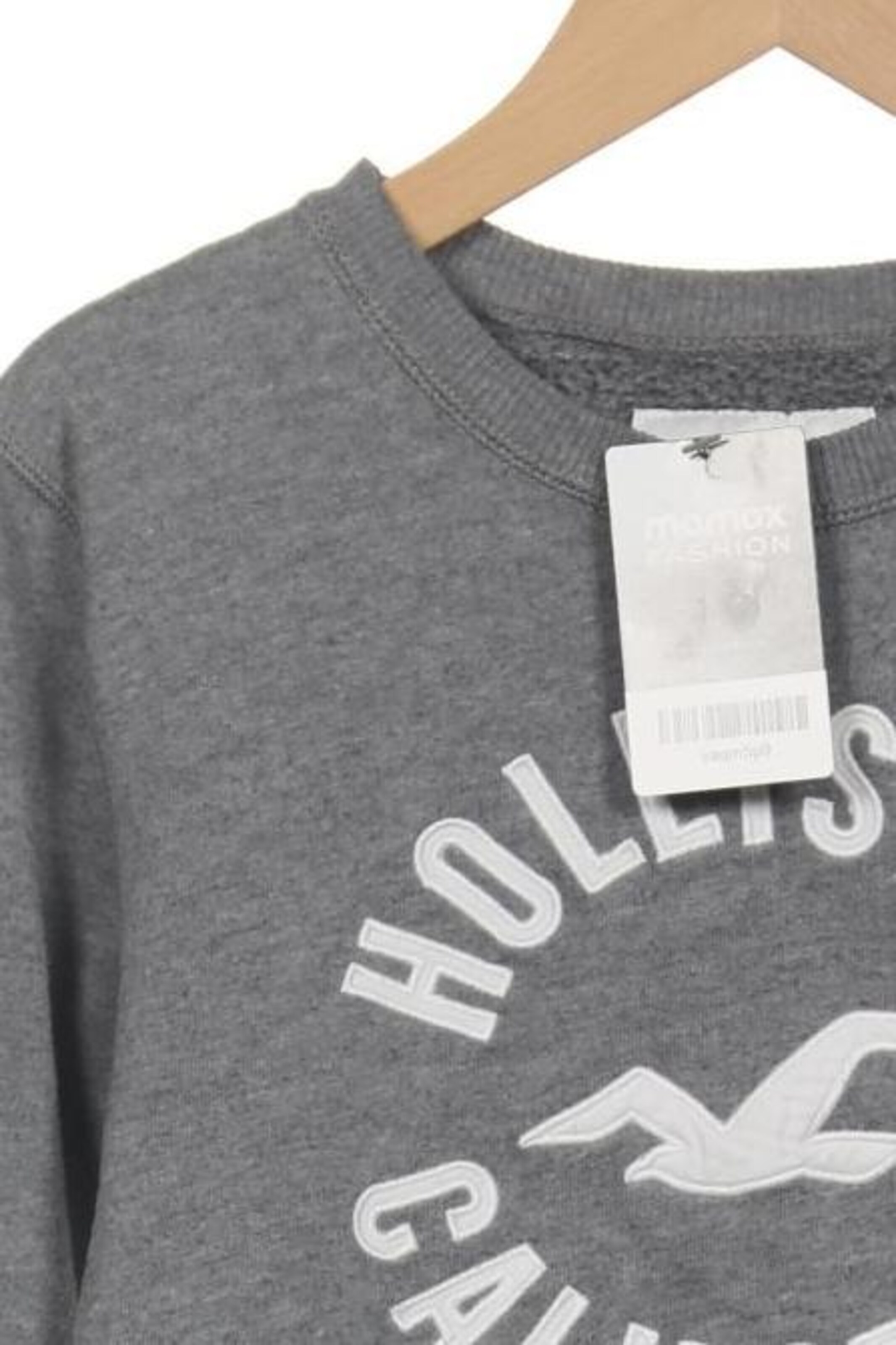 HOLLISTER Sweatshirt & Zip-Up Hoodie in M in Grey