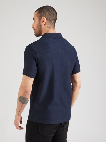 T-Shirt LERROS en bleu : derrière