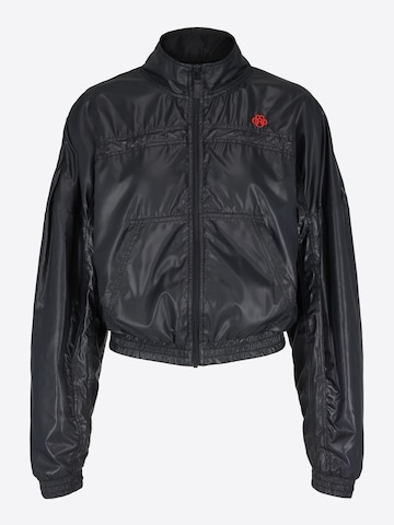 Magdeburg Los Angeles Between-Season Jacket 'ESSENTIAL' in Black: front