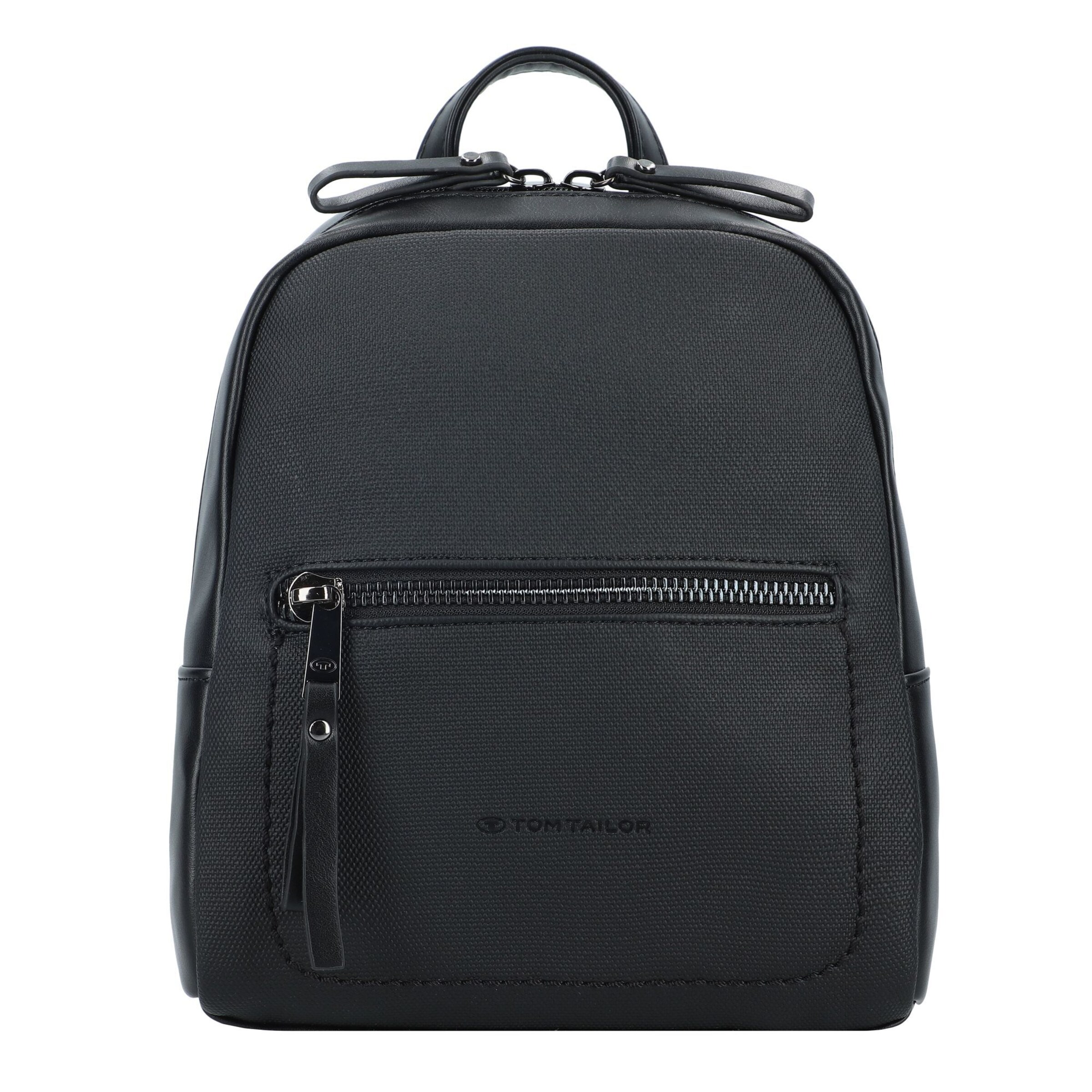 TOM TAILOR Rucksack 'Tamara' in Schwarz: Vorderseite