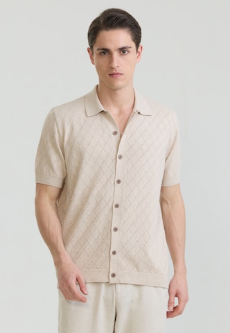 Felix Hardy Strickjacke in Beige: Vorderseite