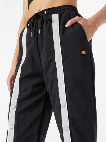 ELLESSE - Regular Calças 'Tates' em preto