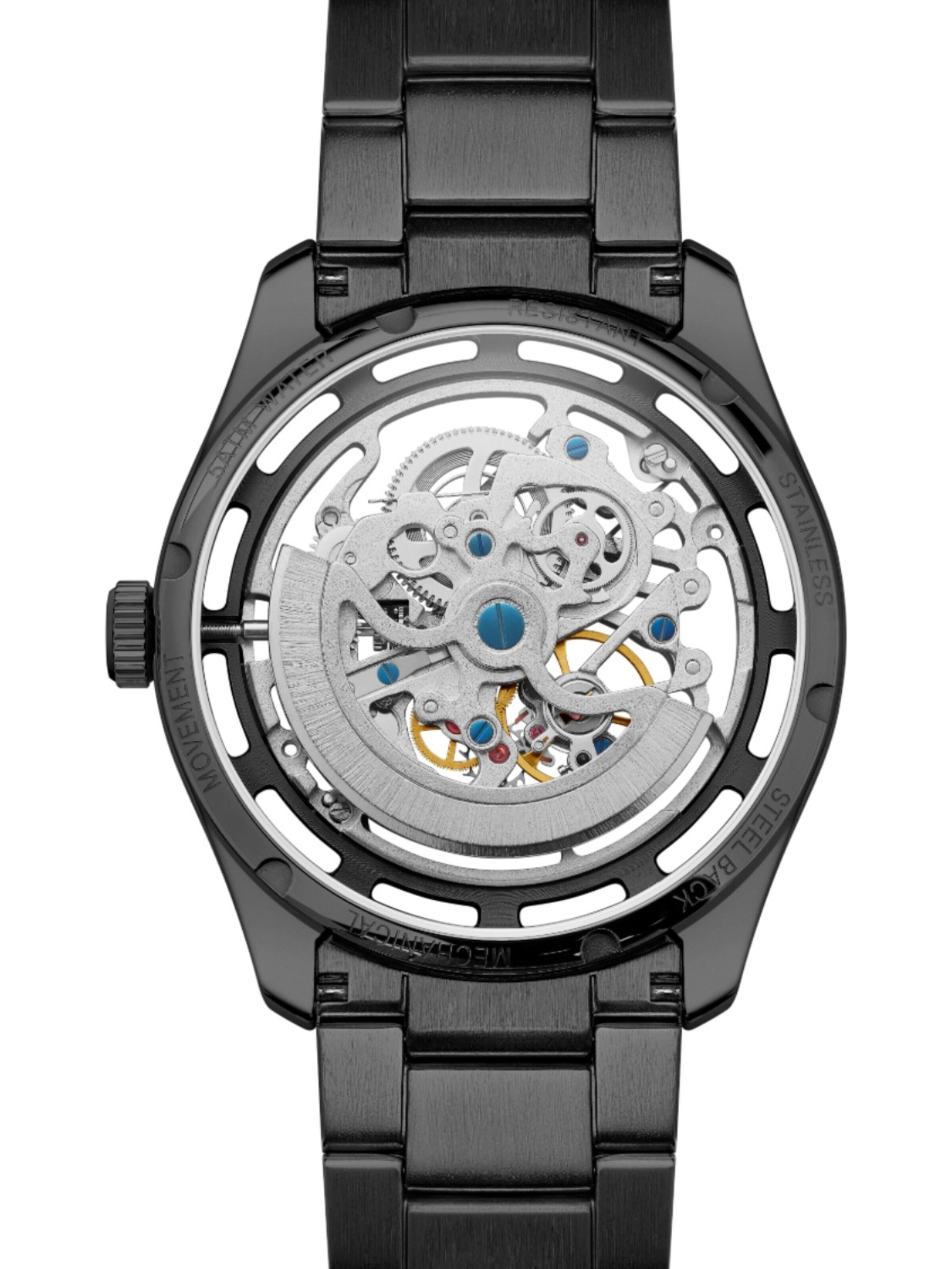 Seizmont Analog watch 'Motus' in Black