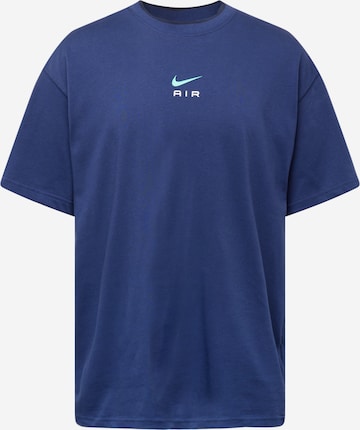 Nike Sportswear Shirt in Blue: front