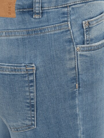 Pieces Tall Skinny Jeans 'DELLY' in Blauw