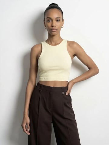 Chemisier 'Blusen' Dilvin en beige