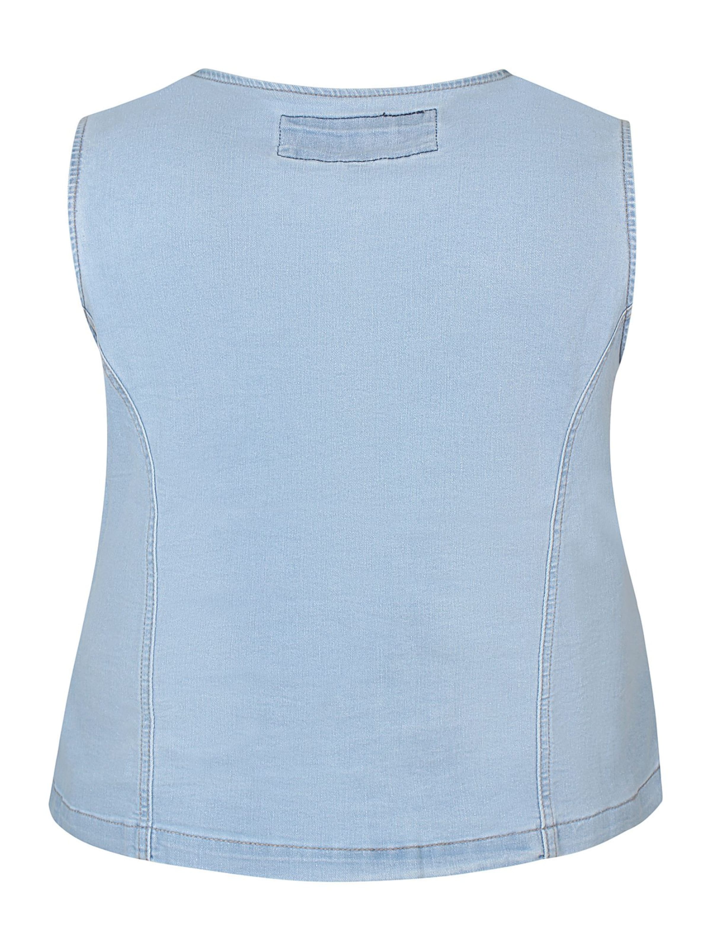Zhenzi Bodywarmer 'Joana 1396' in Blauw
