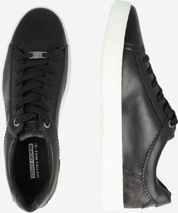 TOM TAILOR Sneaker in Schwarz