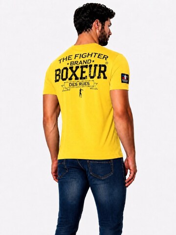 Boxeur des Rues Shirt in Yellow