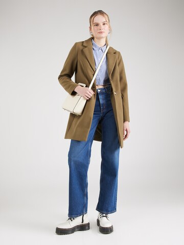 VERO MODA Between-Seasons Coat 'POP GIANNA' in Green