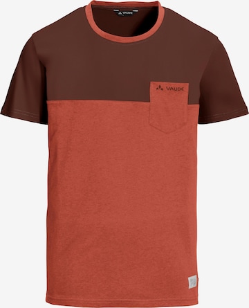 VAUDE T-Shirt 'Nevis III' in Braun: front
