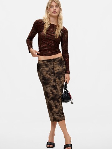 Desigual Футболка в Коричневый