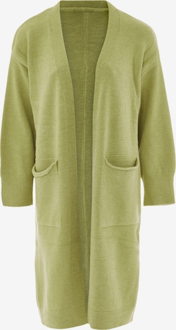 Cardigan CAILYN en vert : devant