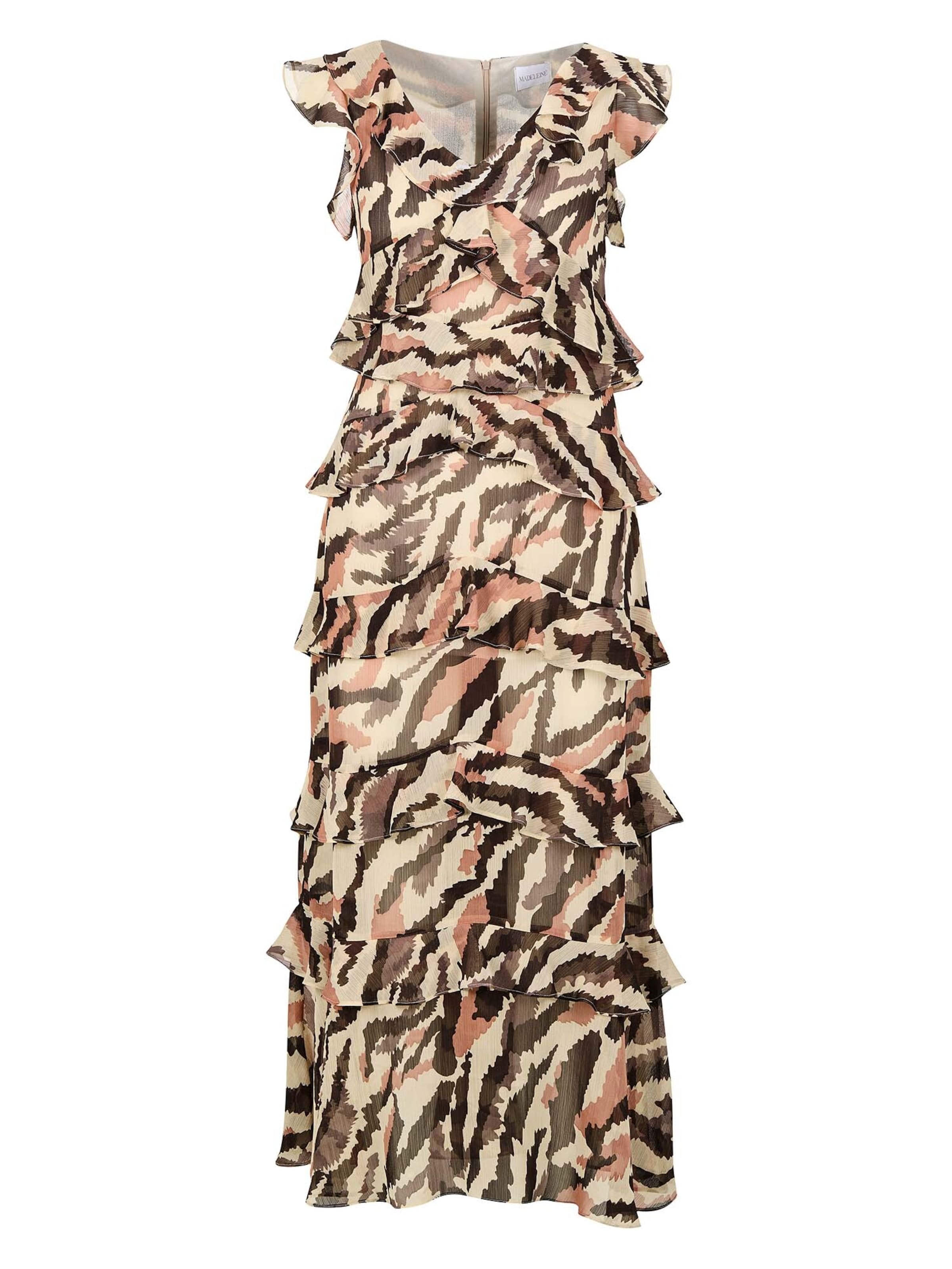 Robe MADELEINE en noir : devant