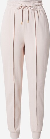 River Island Tapered Broek in Beige: voorkant