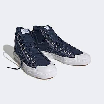 ADIDAS ORIGINALS Sneaker 'Nizza Hi Rf' in Blau