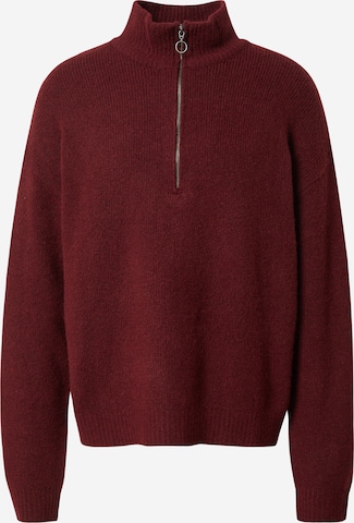 DAN FOX APPAREL - Pullover 'Marek' em vermelho: frente