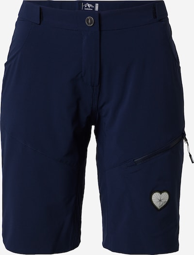 Maloja Pantalon de sport 'Roschia' en bleu foncé, Vue avec produit