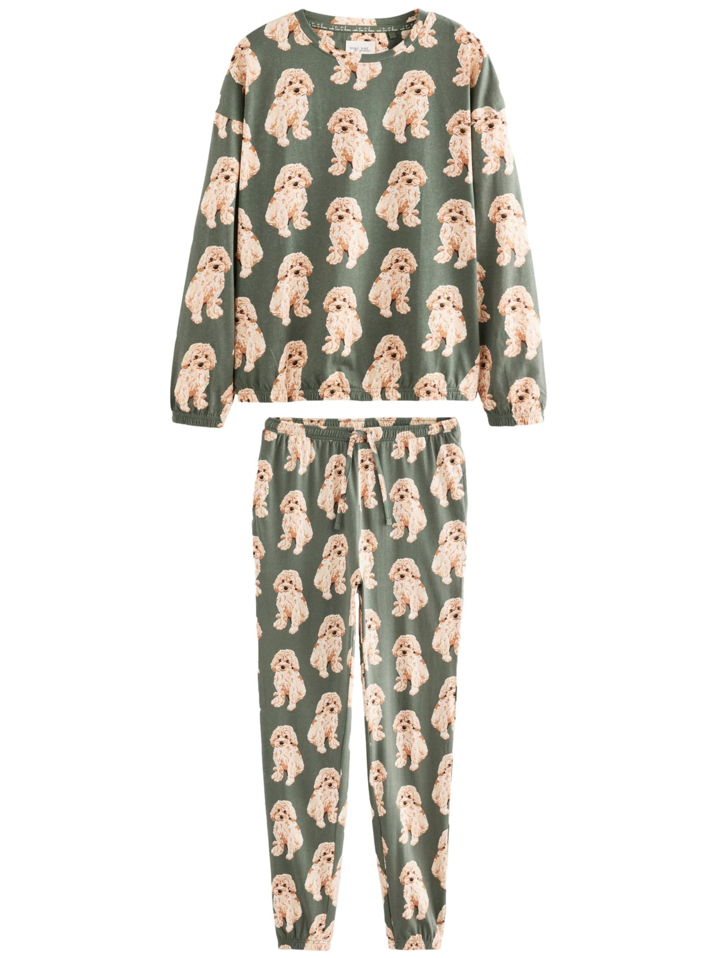 Next Pyjama in Beige: Vorderseite