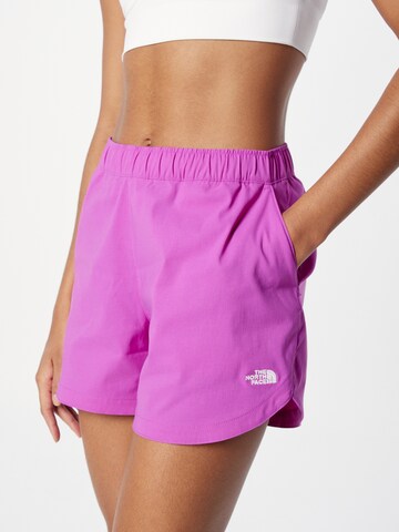 THE NORTH FACE Regular Sportshorts in Lila