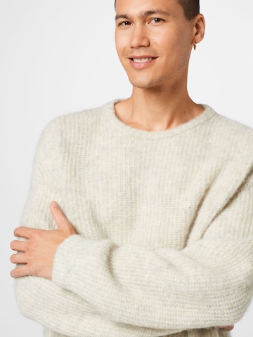 AMERICAN VINTAGE Pullover 'EAST' in Weiß