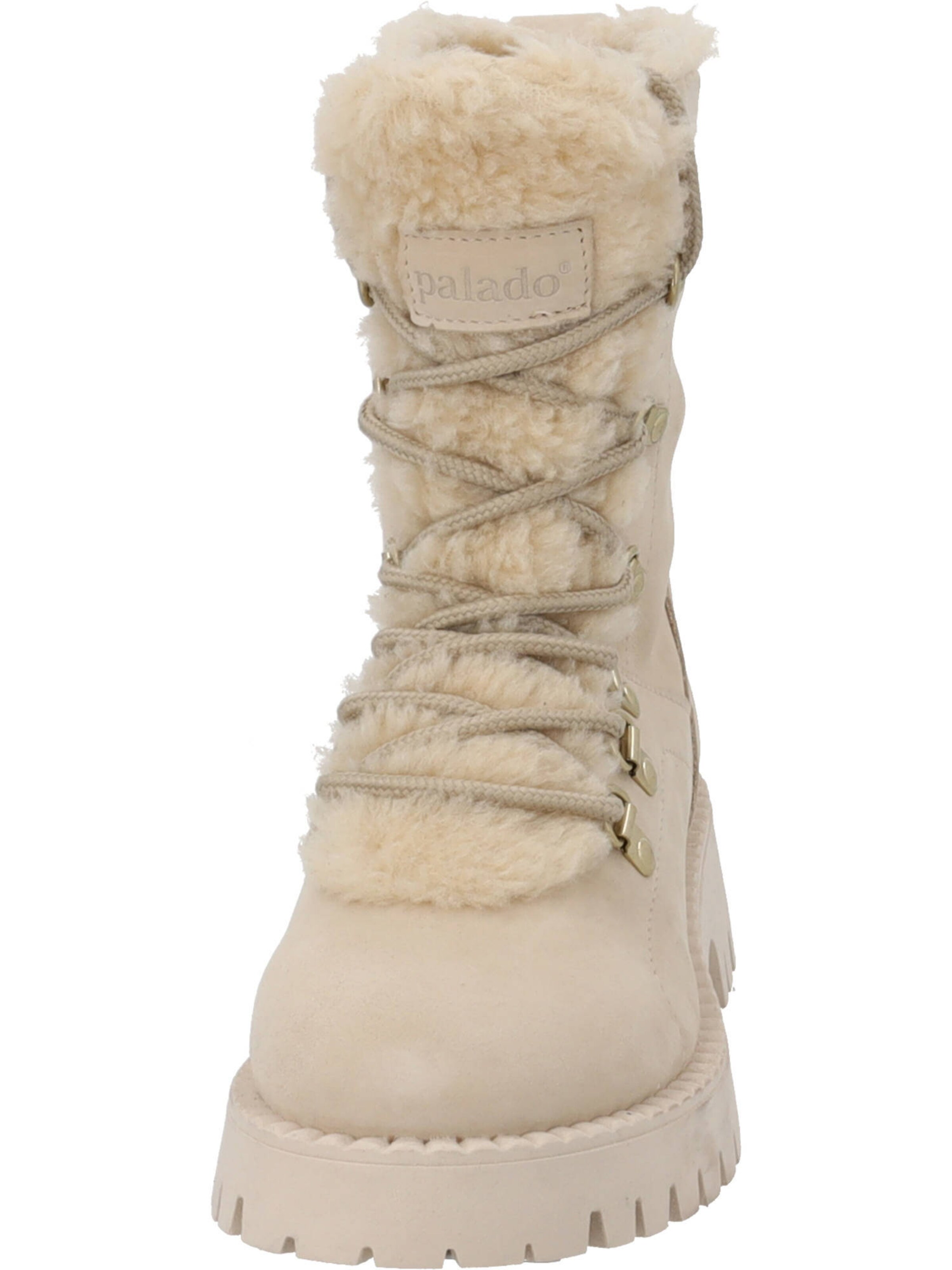 Palado Lace-up boot in Beige