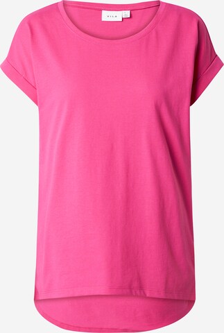 VILA Koszulka 'DREAMERS' w kolorze różowy: przód