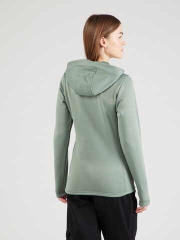 Didriksons Athletic Fleece Jacket 'ANNELI' in Green