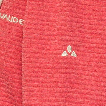 VAUDE Athletic Fleece Jacket 'Fano' in Pink