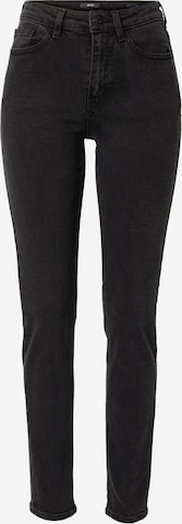 ESPRIT גזרת סלים ג'ינס בשחור: מלפנים
