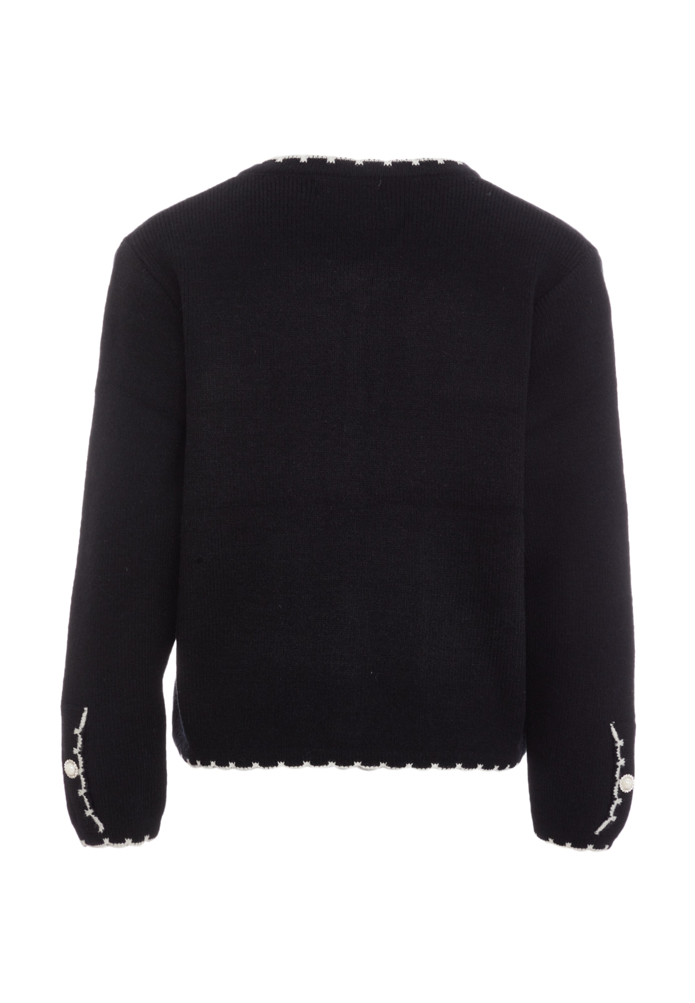 CARNEA Вязаная кофта в Черный