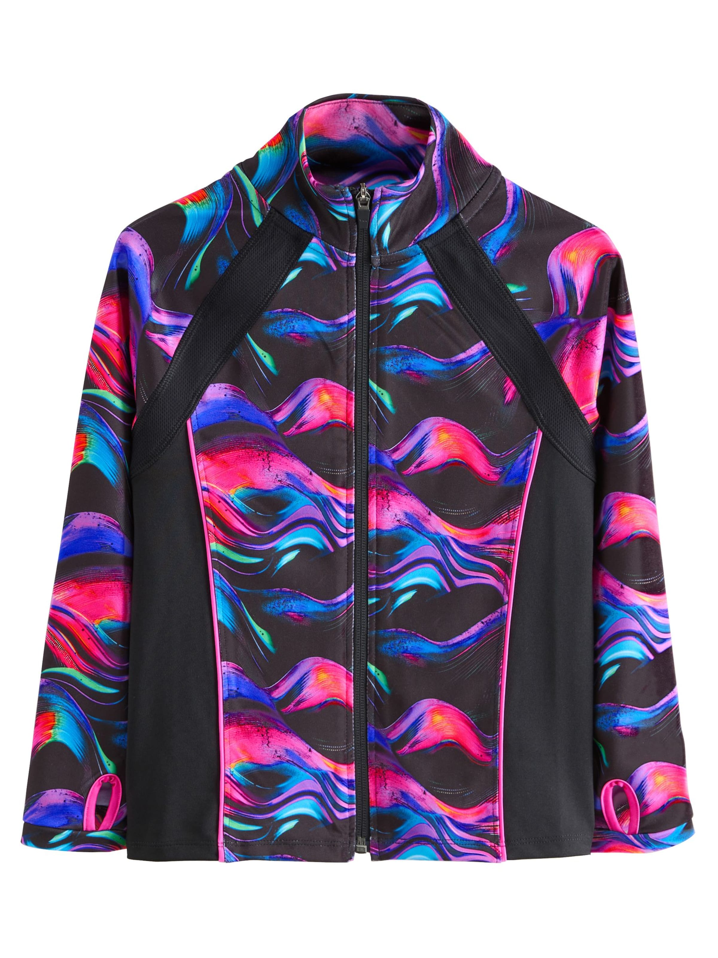 Next Övergångsjacka i svart: framsida