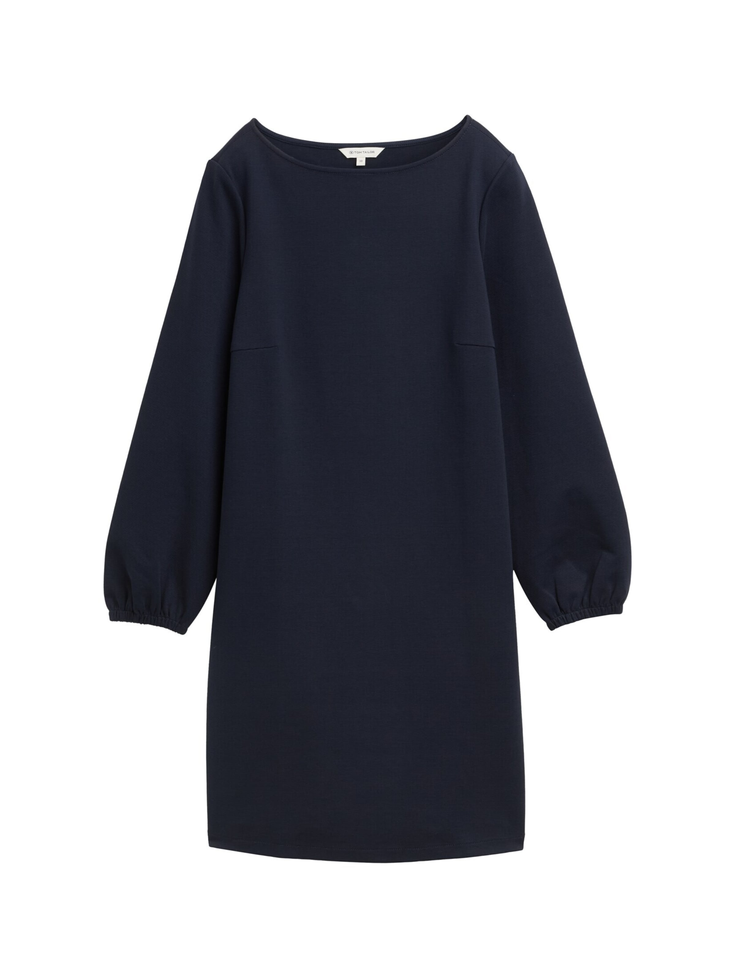 TOM TAILOR Jurk in Blauw: voorkant