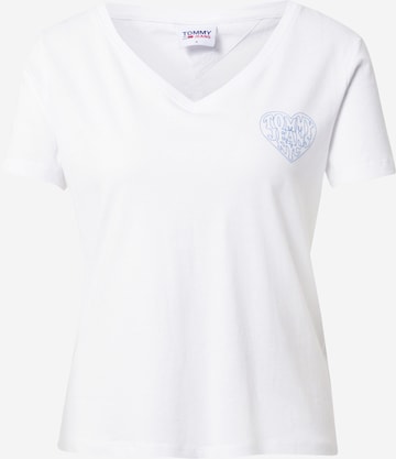 Tommy Jeans Shirt in White: front