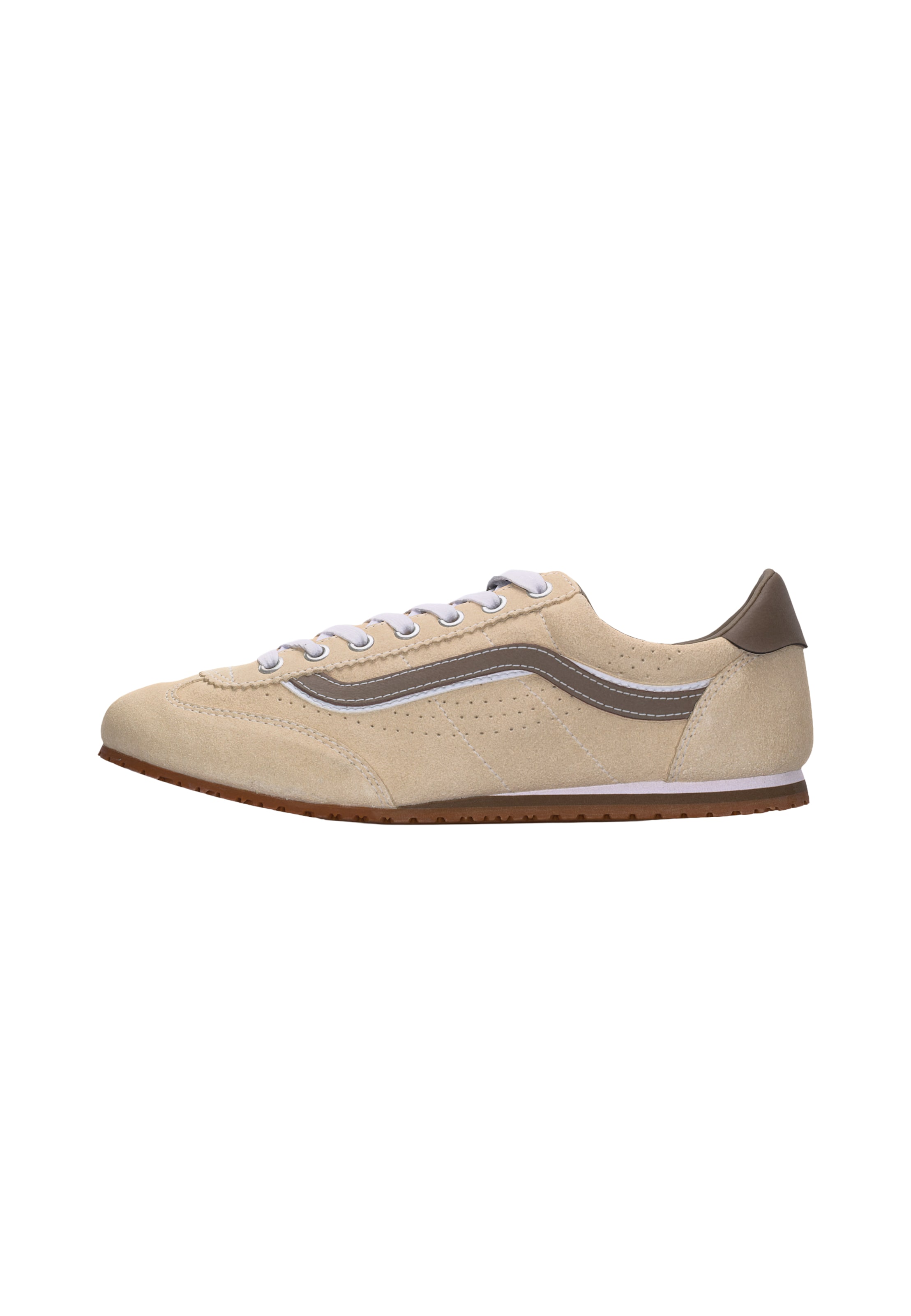 VANS Baskets basses 'Super Lowpro' en 42,5 en beige / marron / blanc cassé, Vue avec produit