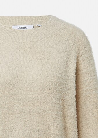 comma casual identity Pullover in Beige