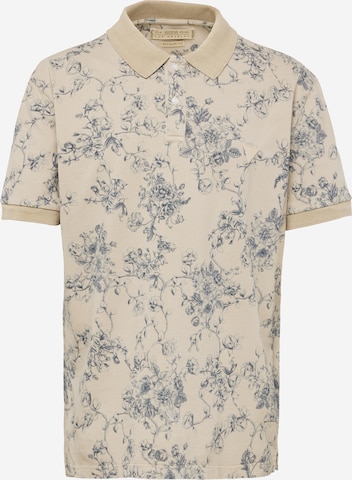 T-Shirt GUESS en beige : devant