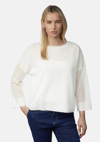 COMMA Pullover in Weiß: Vorderseite