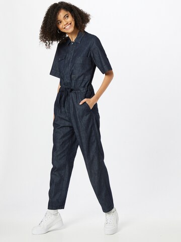 G-Star RAW Jumpsuit in Blue: front