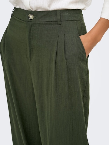 JDY - Pierna ancha Pantalón en verde