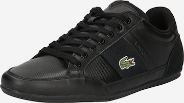 Baskets basses 'Chaymon' LACOSTE en noir : devant