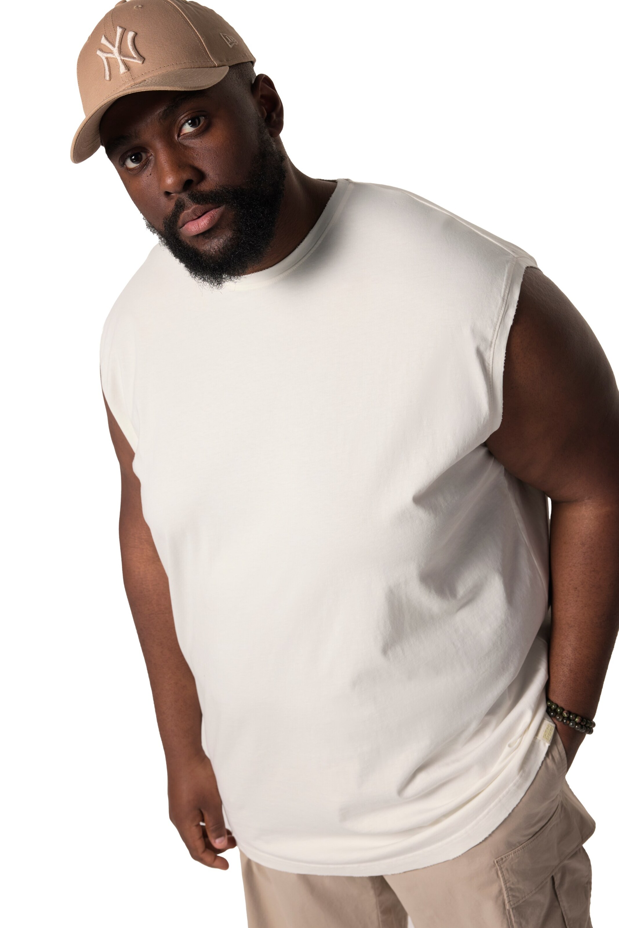 STHUGE Shirt in White: front