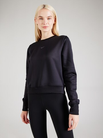 NIKE Sportshirt 'ONE' in Schwarz: Vorderseite