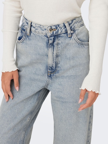 ONLY Wide leg Jeans 'Jayne' in Blue