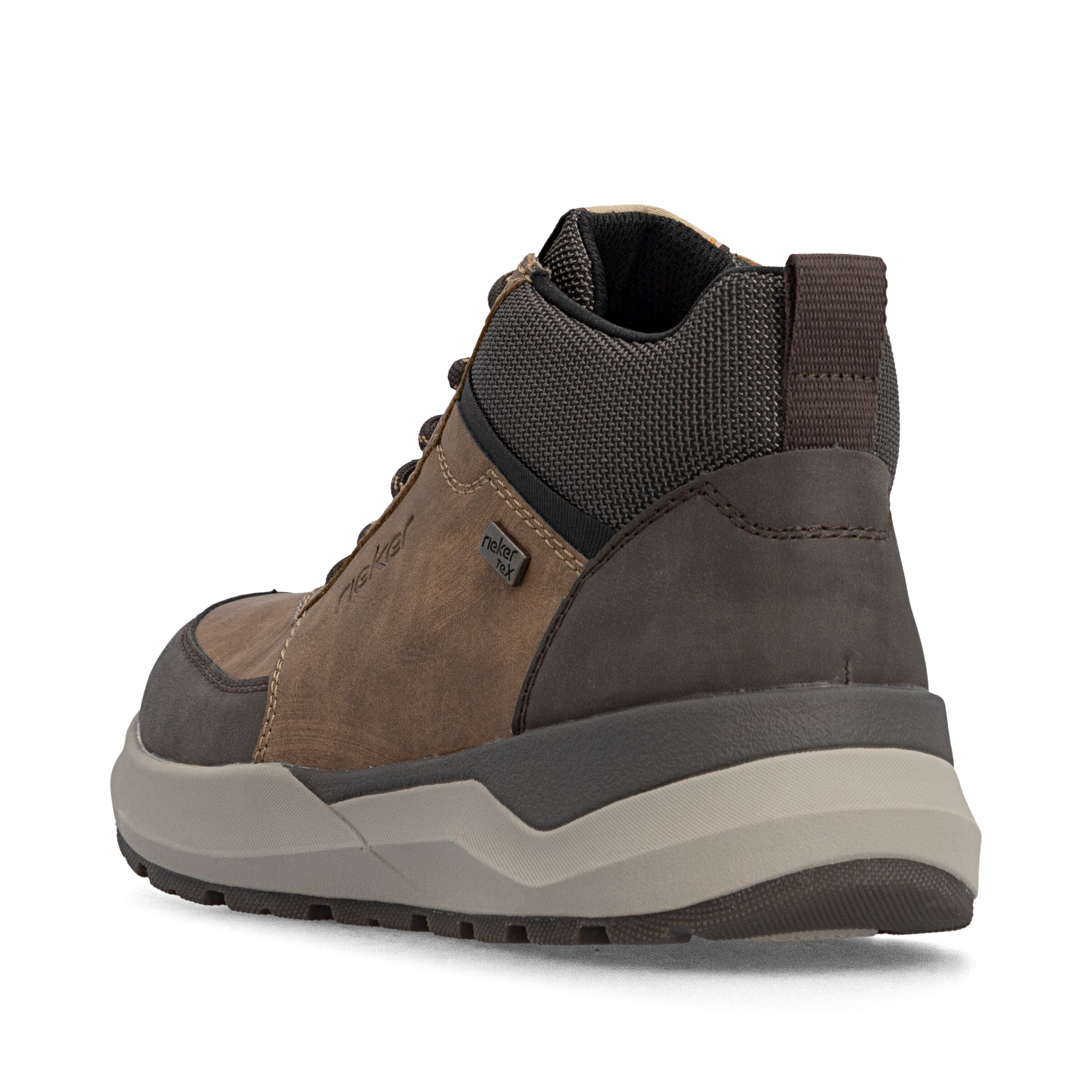 Bottines à lacets Rieker en marron