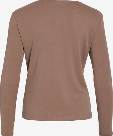 VILA Shirt in Brown