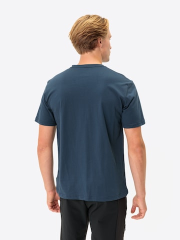 VAUDE Shirt 'M Graphic ST' in Blau