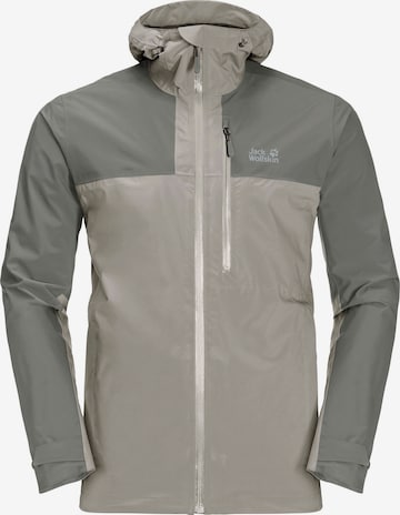 JACK WOLFSKIN Outdoor jacket in Green: front